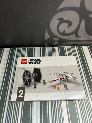 Lote 12 manuales instrucciones de LEGO Star Wars
