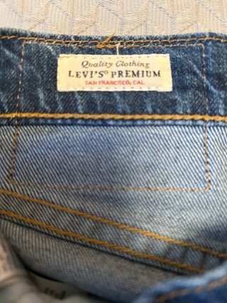 Levi's 412 Slim Fit Shorts Hombre Talla 30