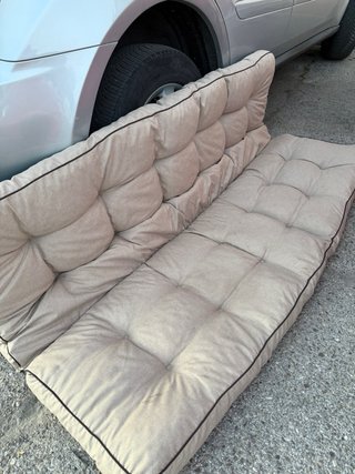 Cojín para sofá o palets beige