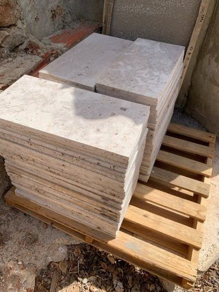 Baldosa Travertino 60x30x2 (C3)- 35€/m2 negociable