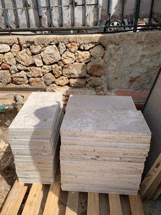 Baldosa Travertino 60x30x2 (C3)- 35€/m2 negociable
