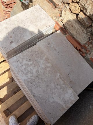 Baldosa Travertino 60x30x2 (C3)- 35€/m2 negociable