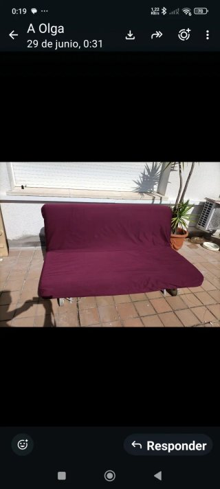 Sofá Cama 142 cm