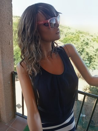 Vestido AXG Paris rayas Talla S