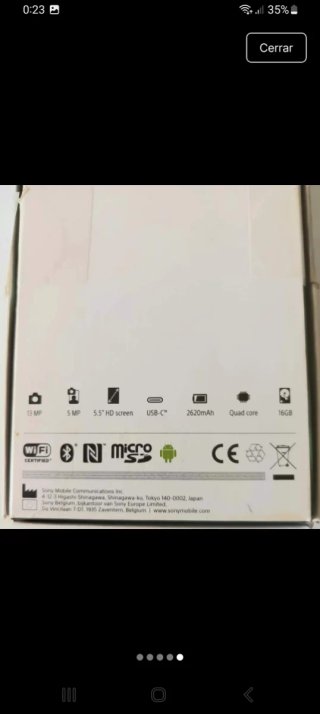Sony Xperia L1 Blanco - Para Reparar