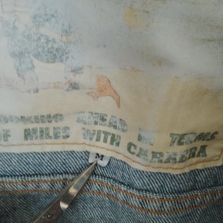 Giacca Jeans Carrera Vintage Anni '70/'80 M