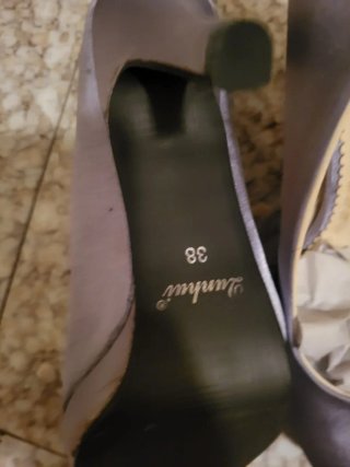 Tacones Dunhui Mujer Grises/Plateados