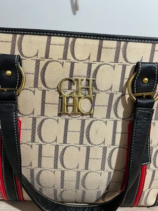 Bolso CH Beige y Negro