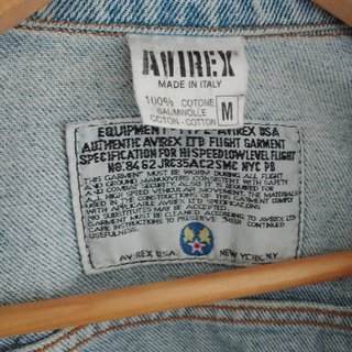 Giacca Jeans AVIREX Vintage 1970  M - Medium