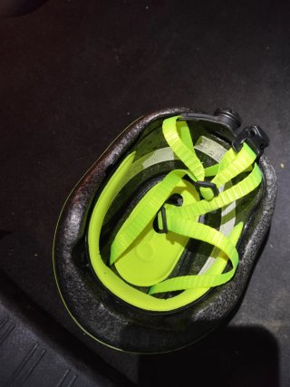 Casco bici infantil verde