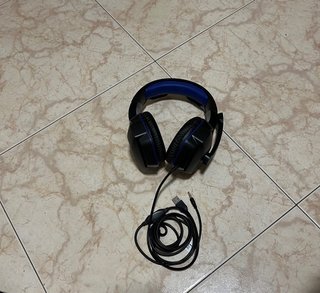 Cascos Gaming Negros y Azules