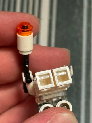 Minifigura LEGO Flametrooper de la Primera Orden