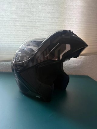 Casco Moto Rz Negro Talla M
