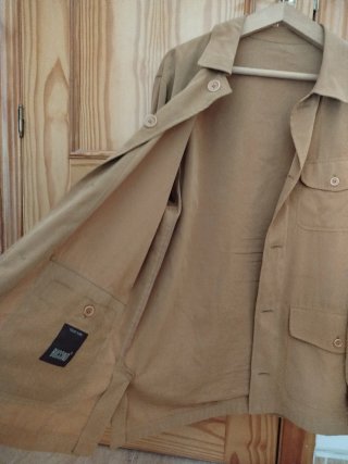 Chaqueta clásica de hombre marrón