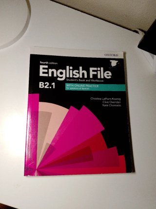 English Students book and workbook Oxford B2.1