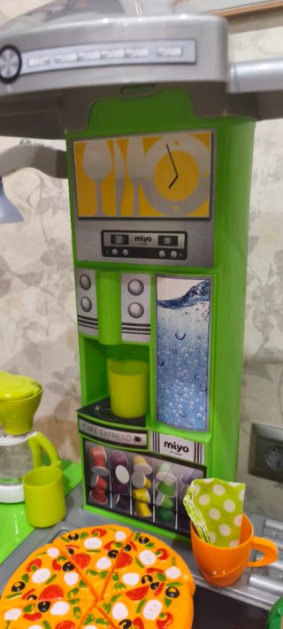 Cocinita de juguete Miyo verde