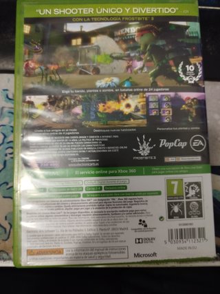 Plants vs Zombies Garden Warfare Xbox 360