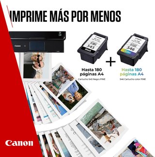 Cartucce Canon PG-545/CL-546 e carta 50 fogli