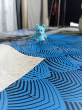 Oso de peluche azul para niños