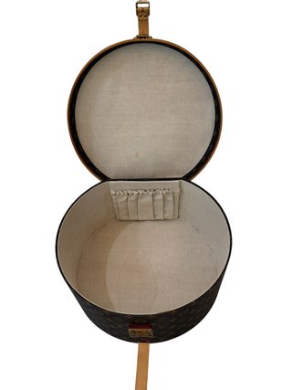 Sombrerera Louis Vuitton 40 Marrón