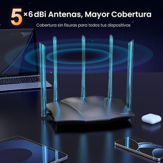 Router WiFi 6 Banda Dual Tenda RX12 Pro