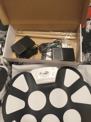 Bateria Roll Up Drum Kit