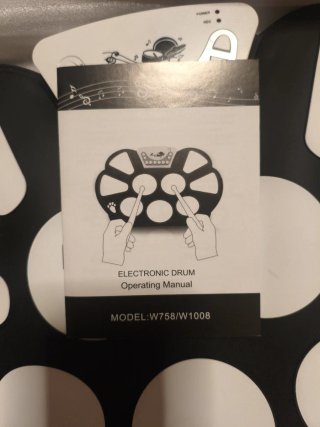 Bateria Roll Up Drum Kit