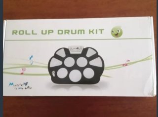 Bateria Roll Up Drum Kit