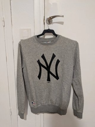 Sudadera New York Yankees Gris