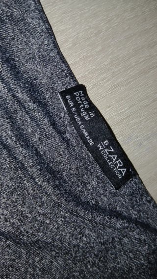 Camiseta Zara gris tirante ancho