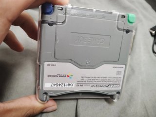 GBA SP IPS con accesorios