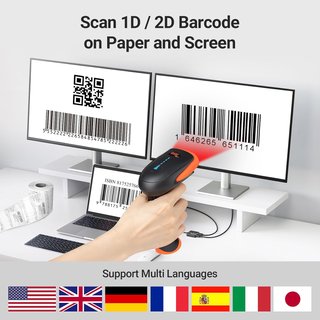 Scanner wireless di codici a barre Tera Pro
