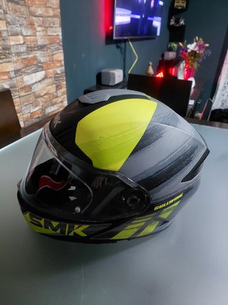 Casco Modular SMK Amarillo