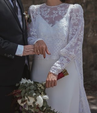Vestido de Novia Victoria Imaz, T-M Dos Piezas