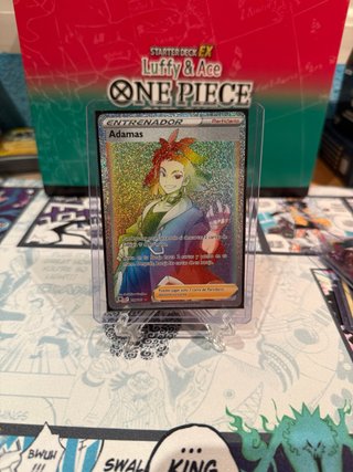 Carta Pokémon Adamas Entrenador