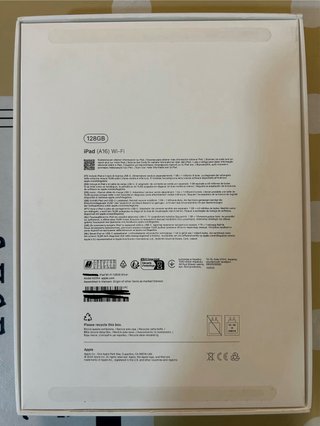 iPad 11 128 GB Plata Modelo A3354