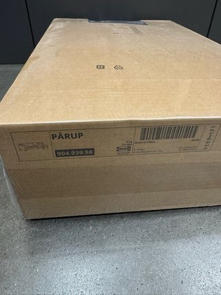 PÄRUP Funda para sofá de 3 plazas, con chaiselongu