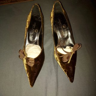 Zapatos Jaime Mascaró Talla 37 Marrones y Dorados
