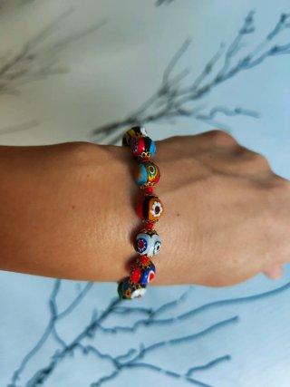 Pulsera Multicolor Cristal Murano