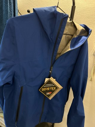 Chaqueta Salomon GTX Paclite Hombre M Azul nueva