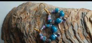 Pendientes Apatita Naturales.