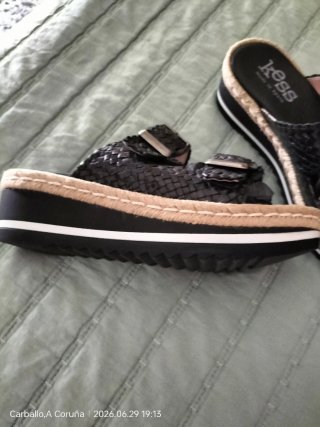 Sandalias Kess Negras Talla 37