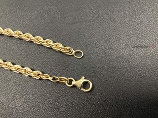 cadena oro 18k 31cm