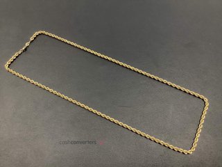 cadena oro 18k 31cm