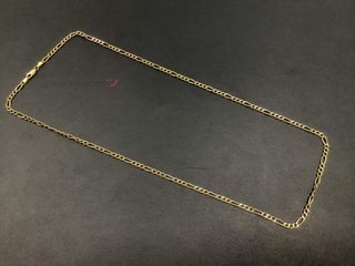 cadena oro 18k 33cm