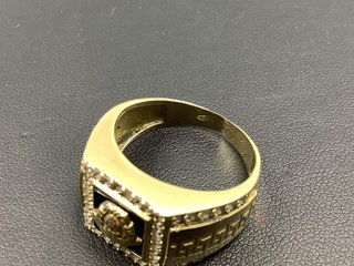 anillo oro 18k con piedra