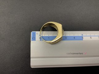 anillo oro 18k con piedra