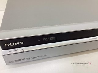 reproductor grabador dvd sony rdr-hxd890