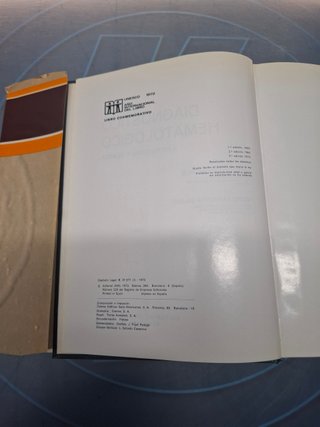 DIAGNOSTICO HEMATOLOGICO F.CISCAR Y P.FARRERAS EDICIONES JIMS, 2 Tomos