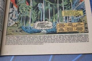 Marvel Comics. Godzilla: King of the Monsters #1, 1977. USA.
